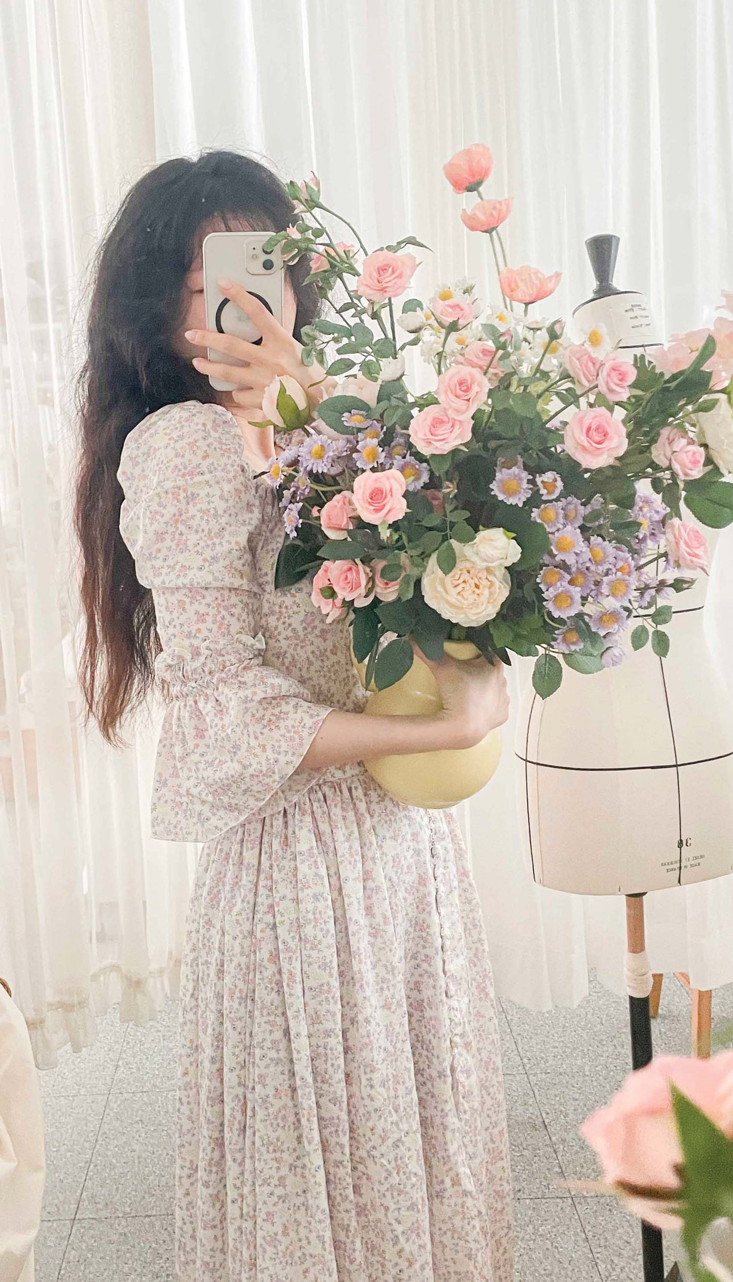 Charlotte dress in wildflower