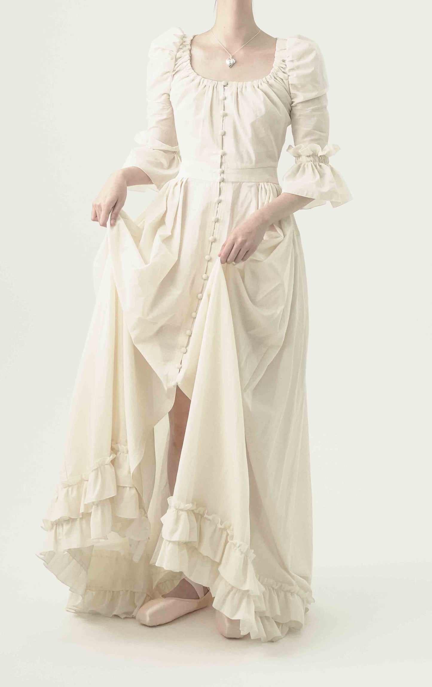 Charlotte Dress in soft cotton