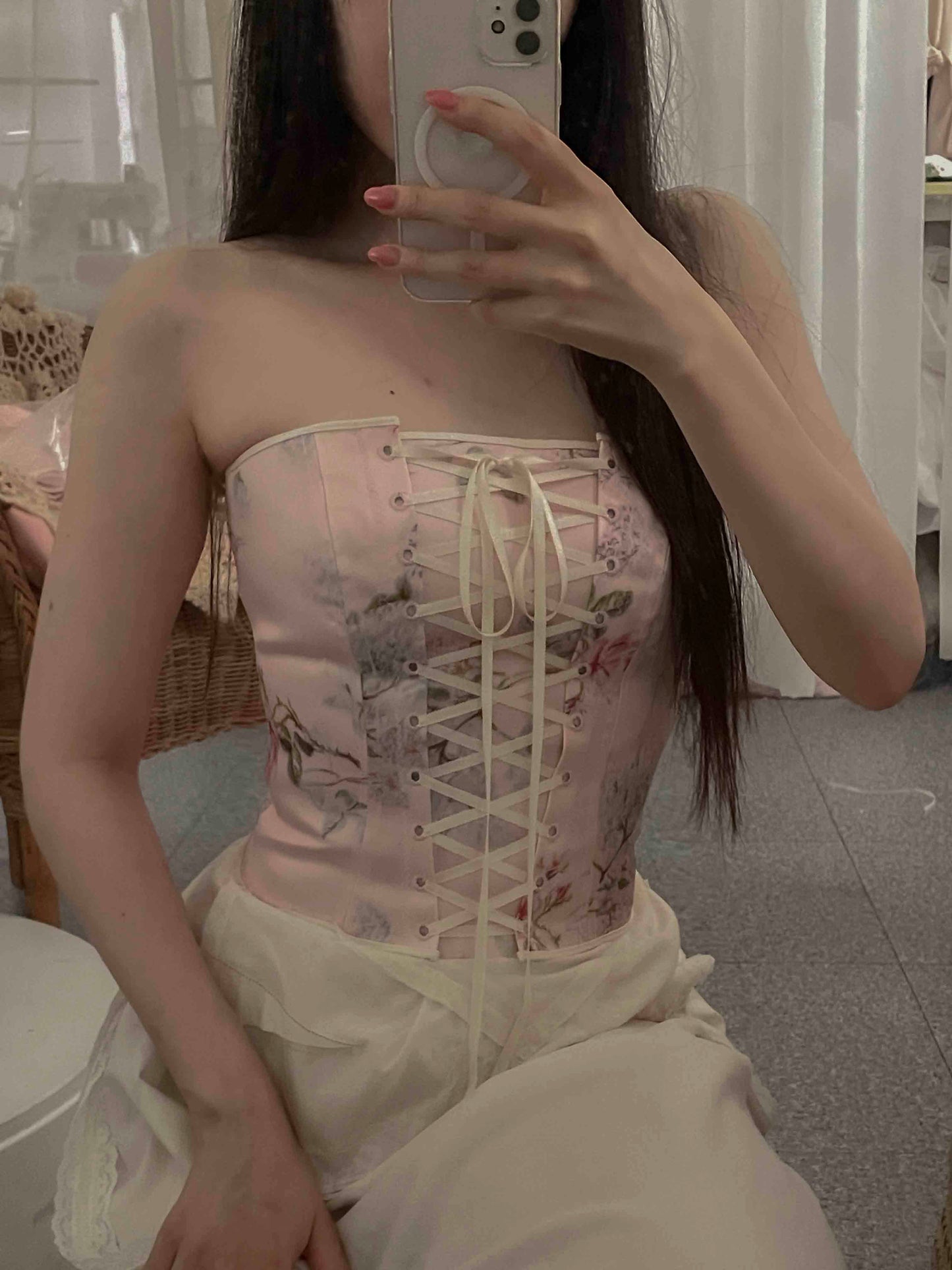 Romantique Front Lacing Corset