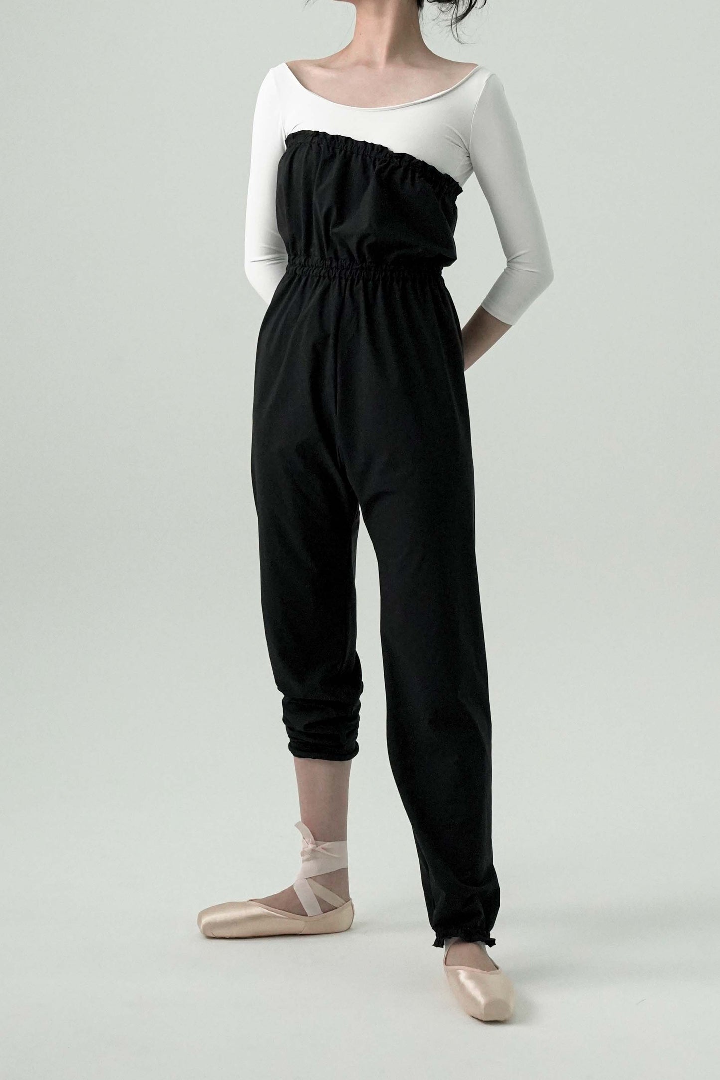 Beatrice romper in black