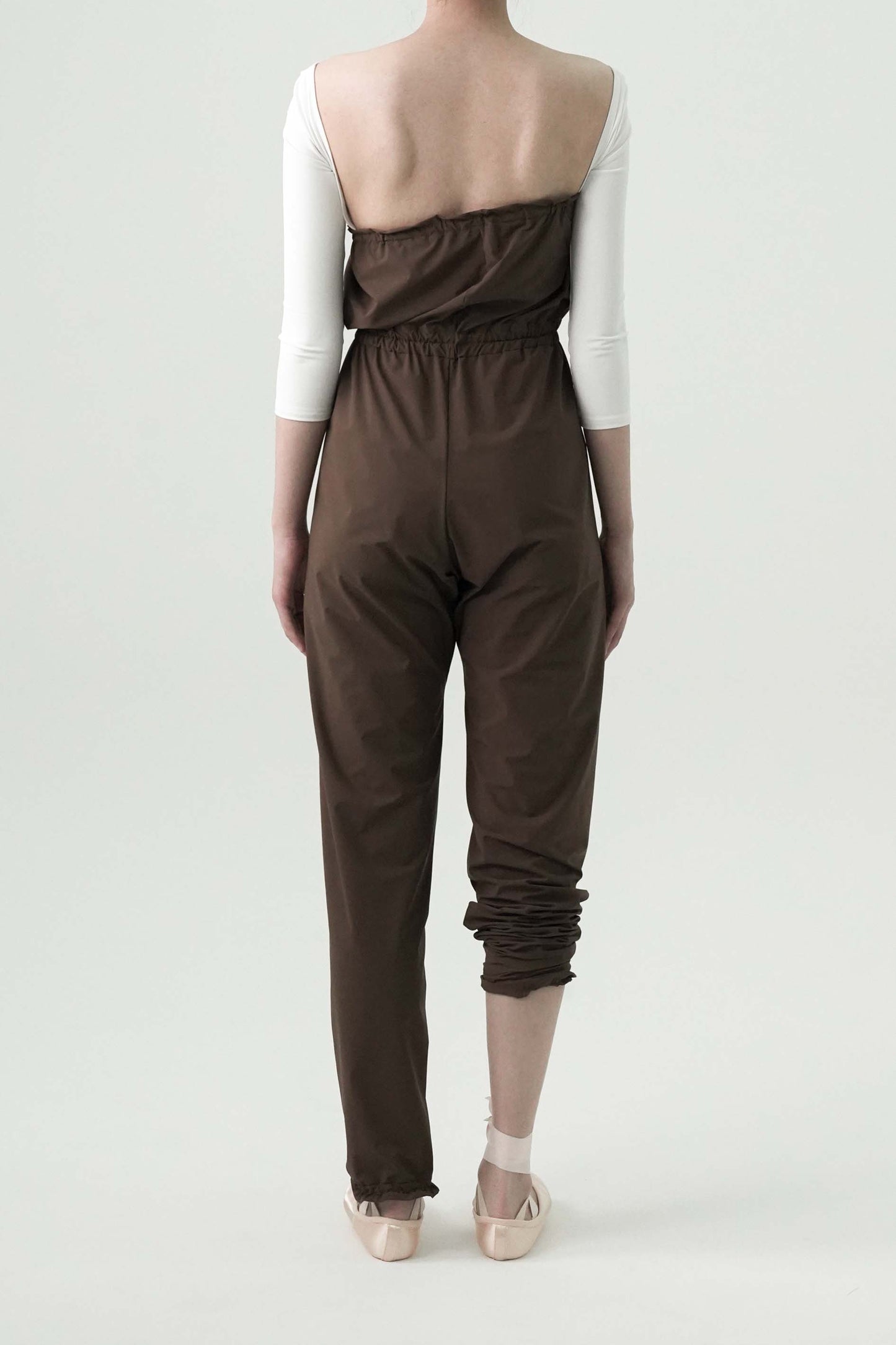 Beatrice romper in mocha