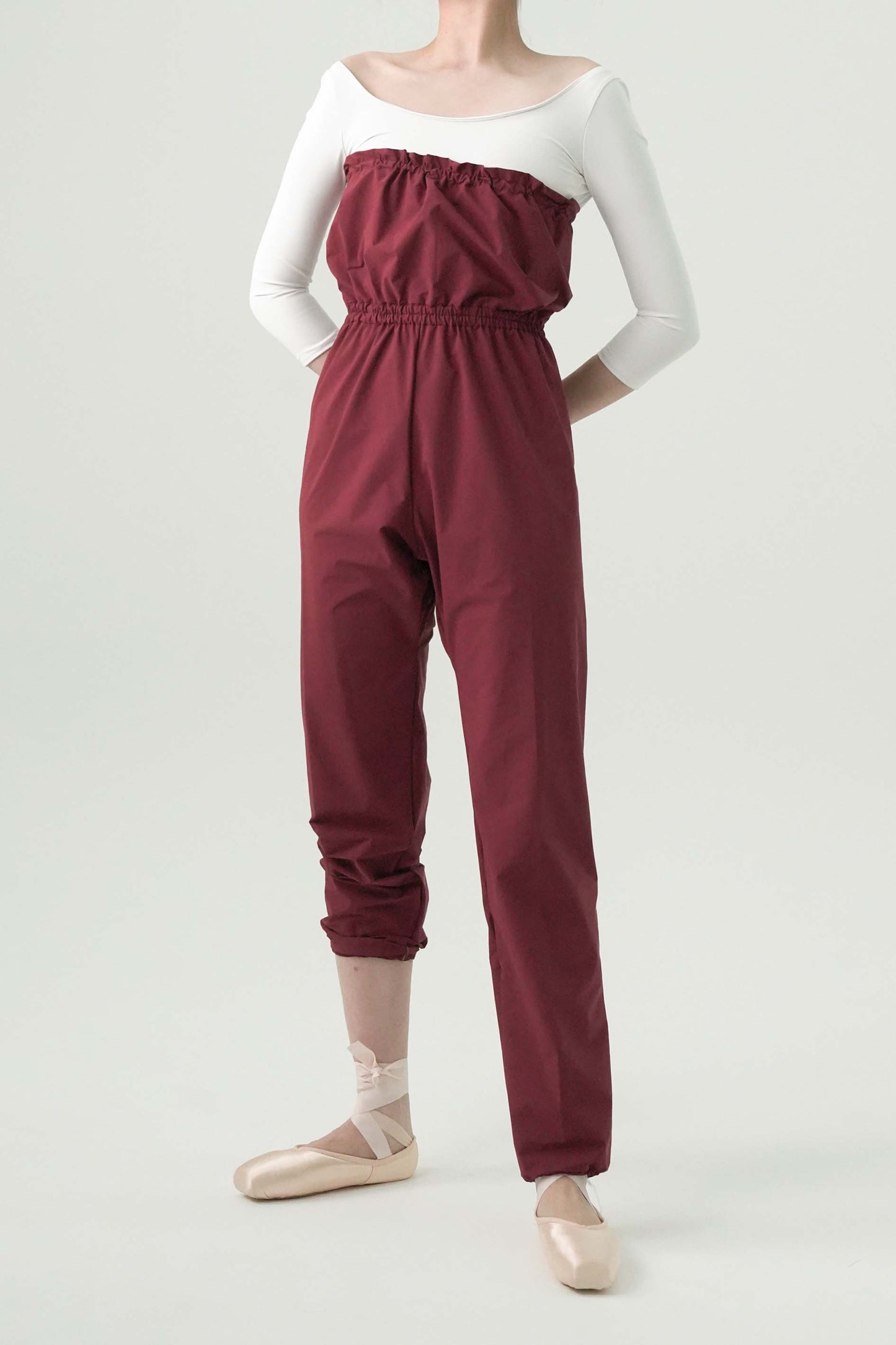 Beatrice romper in rouge