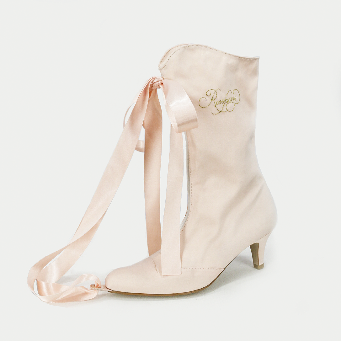 Satin Boots Bag