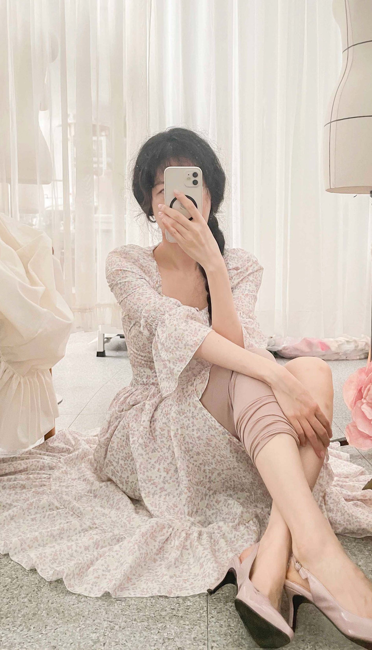 Charlotte dress in wildflower
