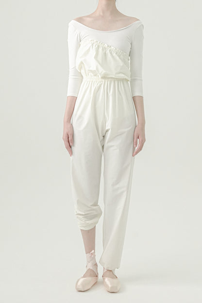Beatrice romper in cream