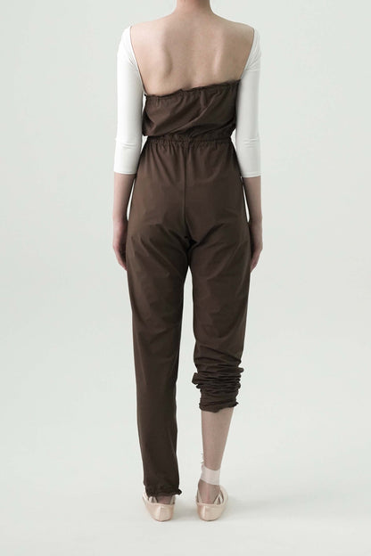 Beatrice romper in mocha