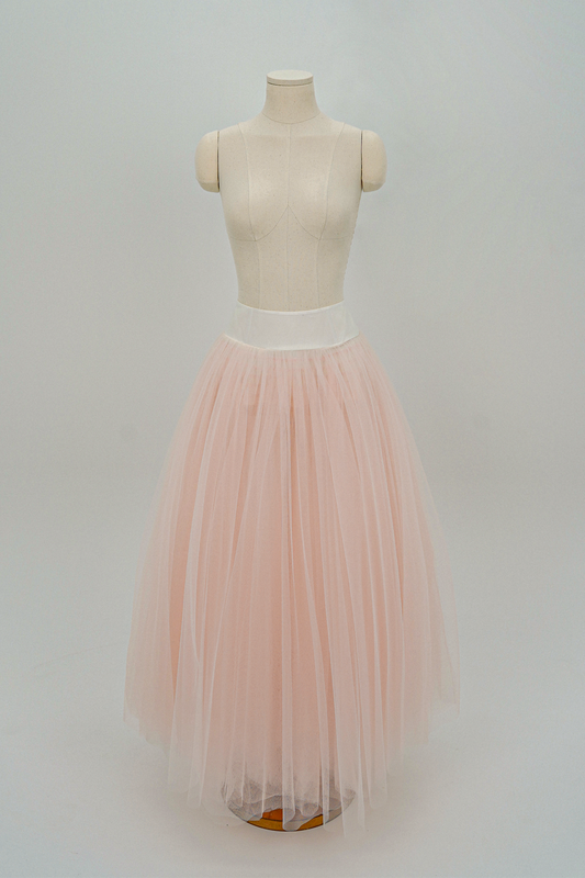 Romantic Tutu Skirt in rose water