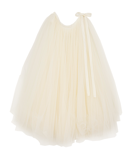 Wrap Tulle Skirt in Swan